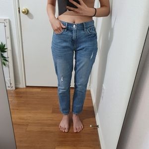 Gap best girlfriend jeans